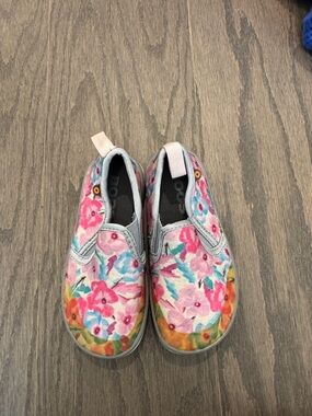Bogs Kids Floral Slip-On Sneakers - Pink Multi